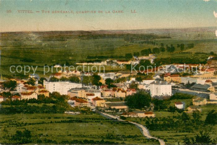Vittel Vue generale Quartier de la Gare