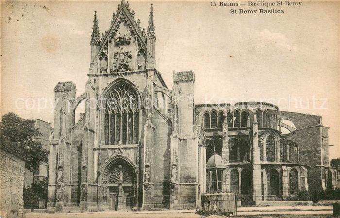 Reims Champagne Ardenne Basilique St Remy