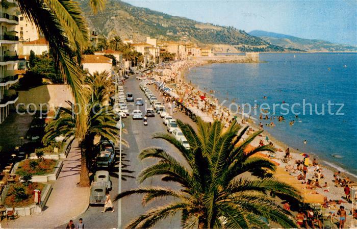 Menton Alpes Maritimes La Promenade et la Plage