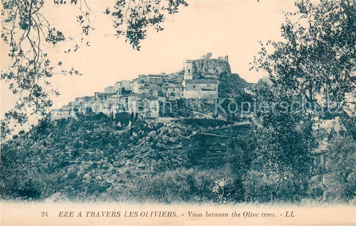 Eze 06 a travers Les Oliviers