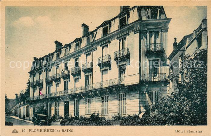 Plombieres-les-Bains Vosges Hotel Stanislas