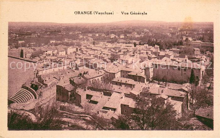 Orange Vaucluse Vue generale