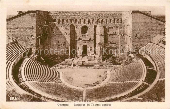 Orange Vaucluse Interieur du Theatre antique
