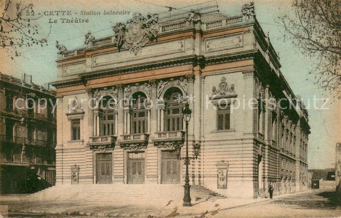 Cette Sete Station balneaire Le Theatre