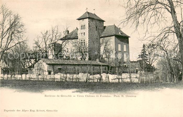 Grenoble Vieux Chateaux de Fontaine