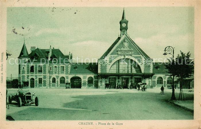 Chauny Aisne Place de la Gare