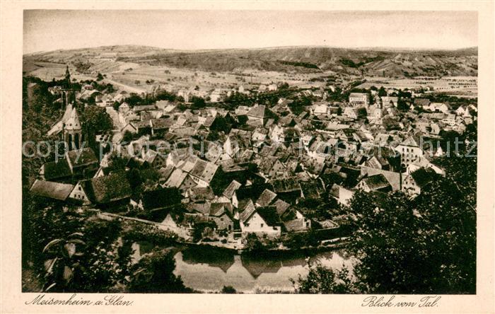 Meisenheim Glan Blick vom Tal