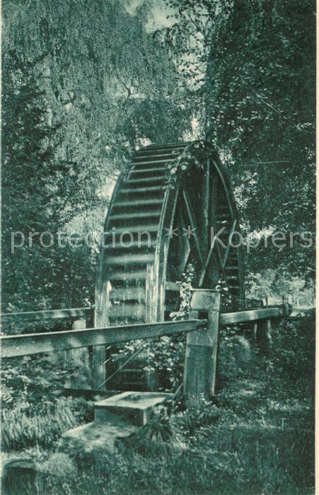 Bad Kreuznach Wasserrad der Staedt Saline