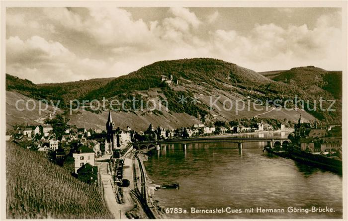 Bernkastel-Kues mit Hermann Goering Bruecke