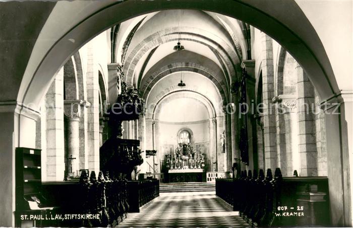 St Paul Lavanttal Stiftskirche Inneres