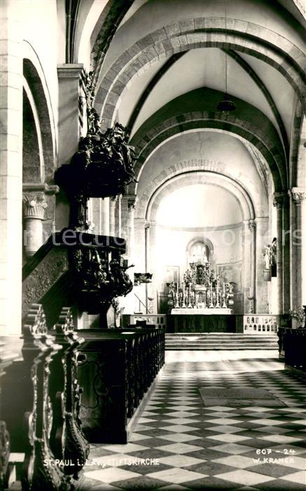 St Paul Lavanttal Stiftskirche Inneres