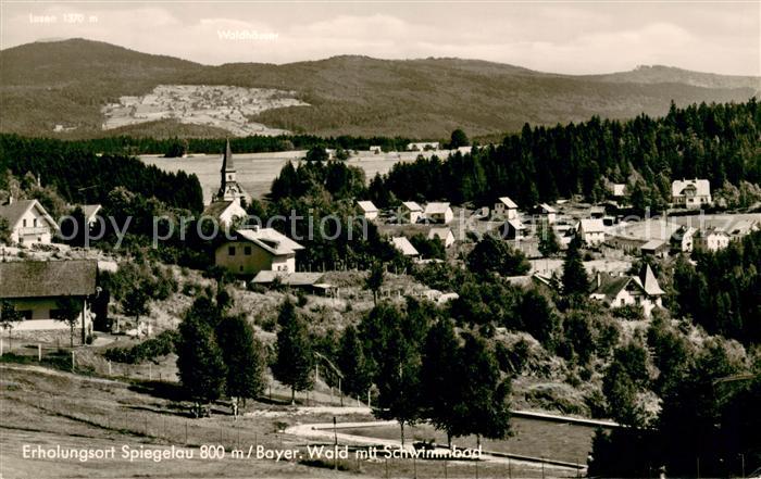 Spiegelau Panorama mit Schwimmbad