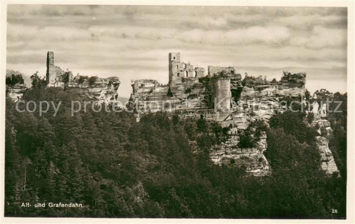 Alt Dahn und Grafendahn Burgruinen