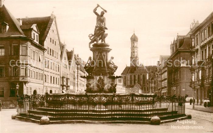 Augsburg Herkulesbrunnen