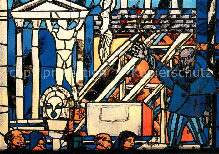 Weil am Rhein Paulus Fenster in der St Peter und Paul Kirche