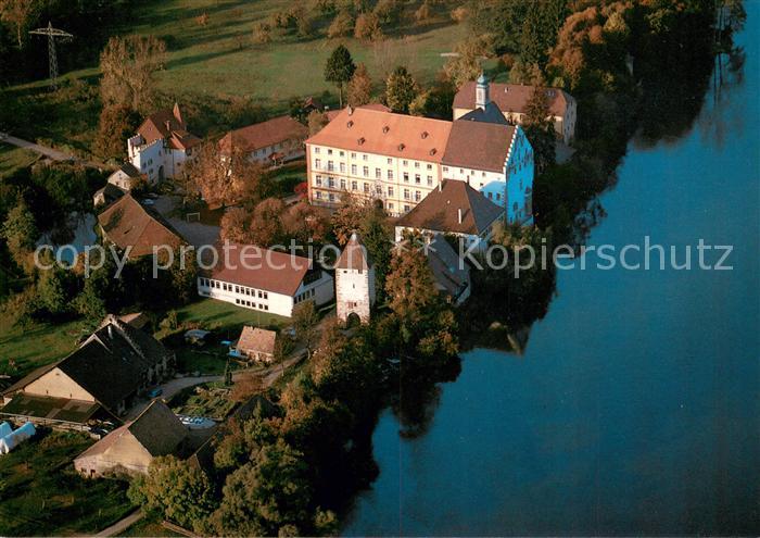 Rheinfelden Baden Ev Tagungsstaette Schloss Beuggen Fliegeraufnahme