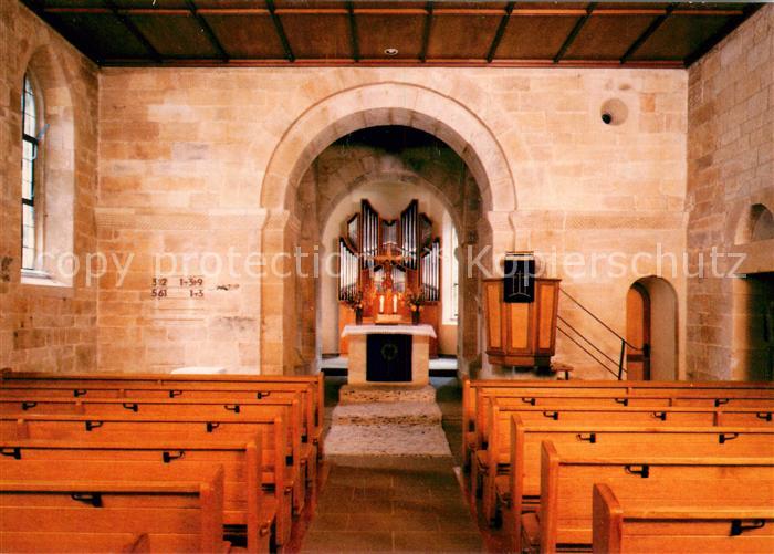 Belsen Moessingen Ev Kirche Inneres