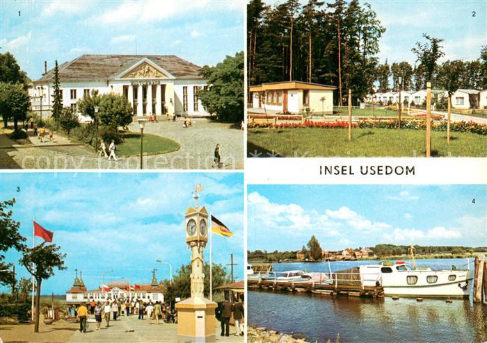 Usedom Heringsdorf Kulturhaus Damerow Ferienkomplex Forst Ahlbeck Seebruecke Use