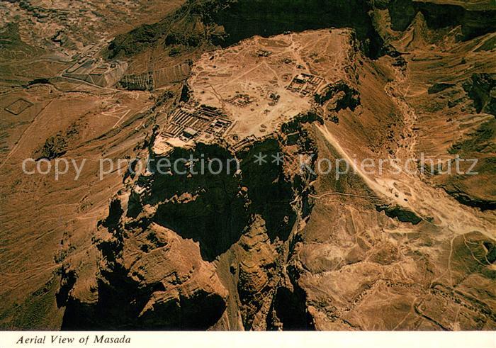 Masada Fliegeraufnahme