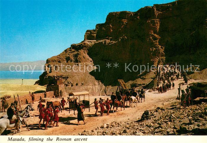 Masada Filming the Roman ascent