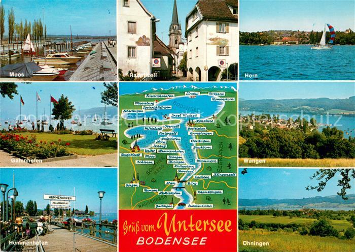 Bodensee Region Moos Radolfzell Horn Gaienhofen Wangen Hemmenhofen oehningen