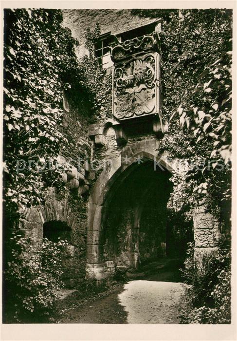 Kirn Nahe Burgruine Dhaun Inneres Burgtor