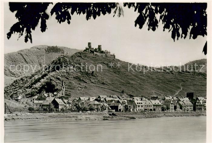 Alken Koblenz mit Burg Thurandt und Mosel