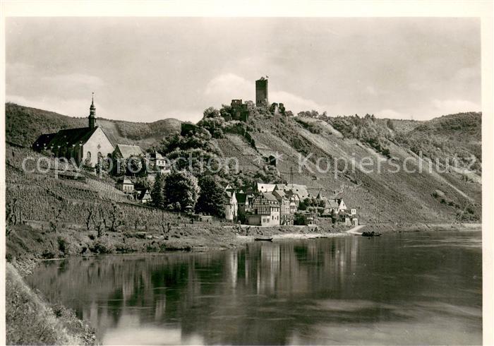 Beilstein Mosel mit Burgruine Metternich