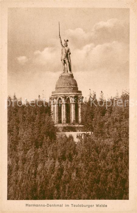 Detmold Hermannsdenkmal im Teutoburger Wald