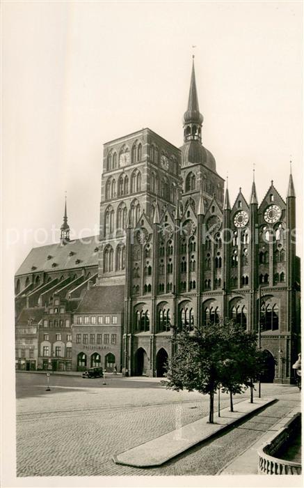 Stralsund Mecklenburg Vorpommern Rathaus