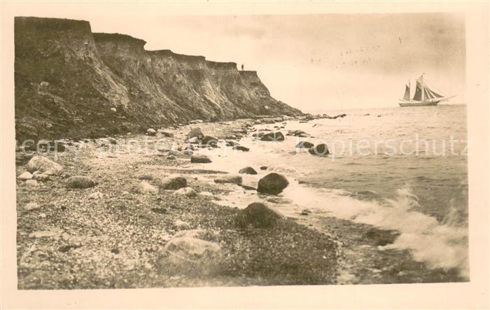 Heiligenhafen Ostseebad Hohes Ufer Steilkueste Segelschiff