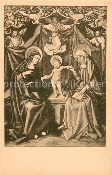 Augsburg Galerie Hans Holbein der aeltere Gemaelde Kunst