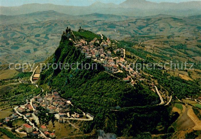 San Marino Repubblica Monte Titano veduta aerea