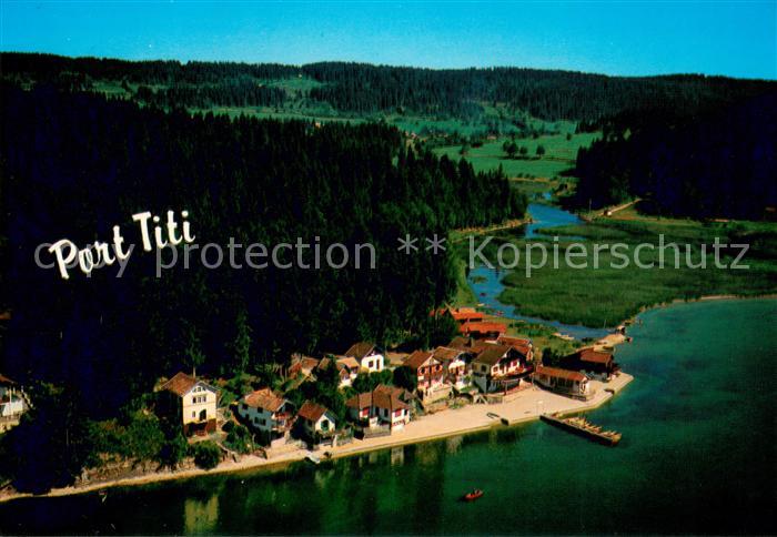 Saint-Point-Lac Port Titi vue aérienne