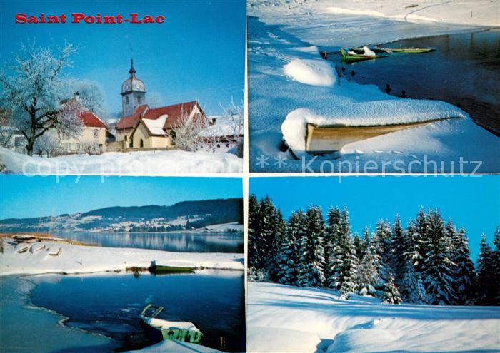 Saint-Point-Lac Vues panoramiques en hiver