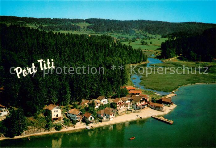 Saint-Point-Lac Port Titi vue aérienne
