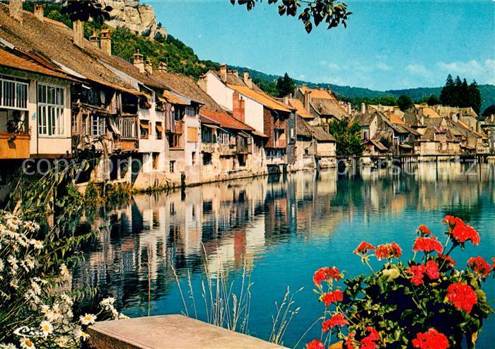 Ornans Vieilles maisons sur la Loue Collection Beaux sites du Doubs