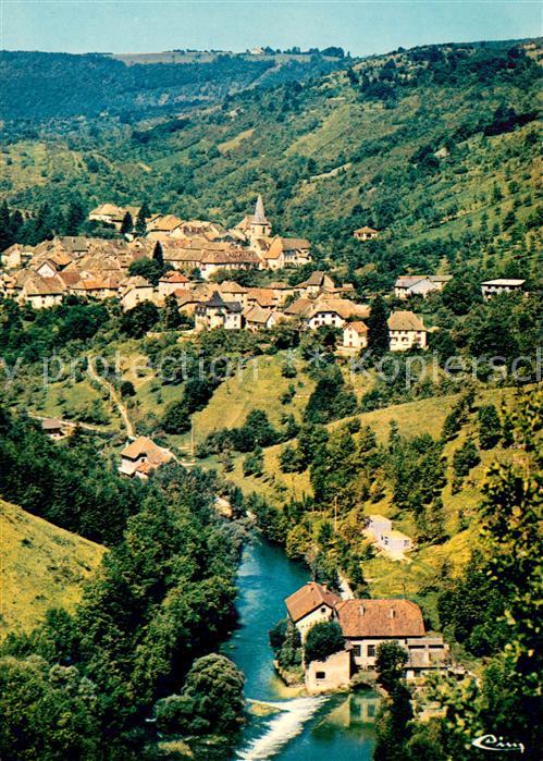 Mouthier-Haute-Pierre Panorama Vallee de la Loue Collection Les beaux sites du D