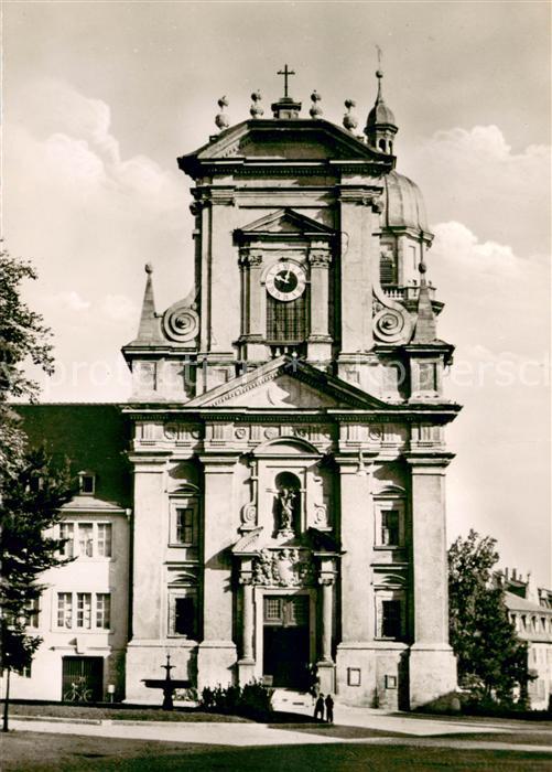 Kitzingen Main Hauptportal der evangelischen Kirche Erbauer Petrini