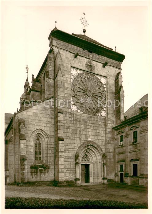 Ebrach Oberfranken Kloster Westfassade