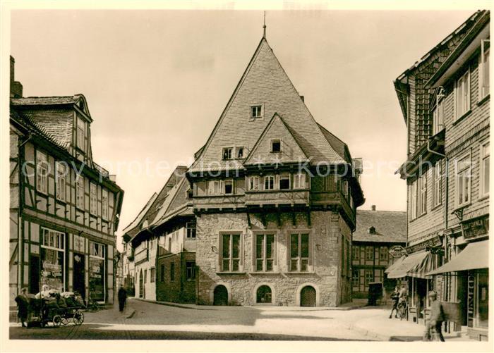 Goslar Baeckergildehaus Historisches Gebaeude Altstadt