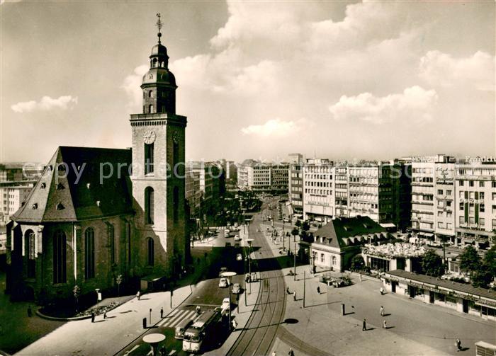 Frankfurt Main Hauptwache und Katharinenkirche