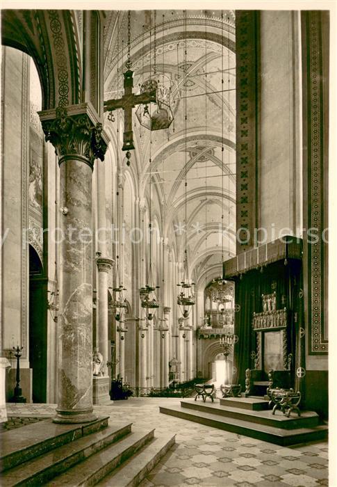 Speyer Rhein Dom Koenigschor und Mittelschiff