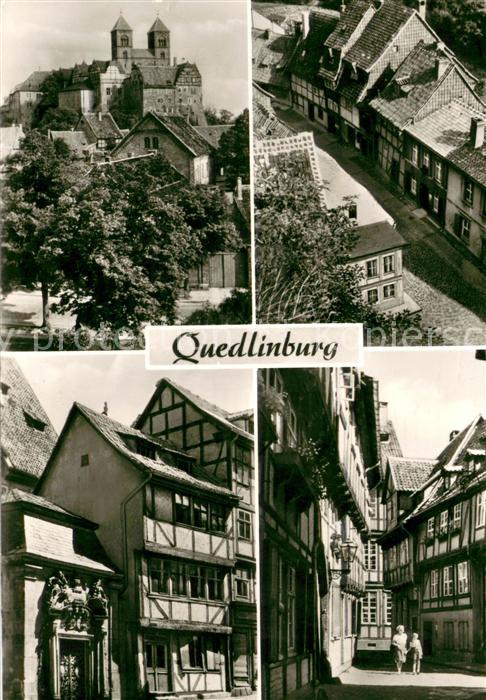 Quedlinburg Schloss Ortspartien
