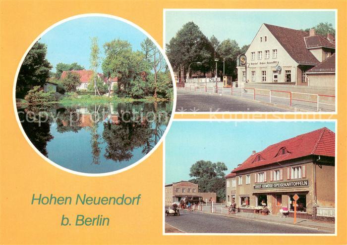 Hohen Neuendorf An den Rotpfuhlen S-Bahnhof Einkaufszentrum Leninstrasse