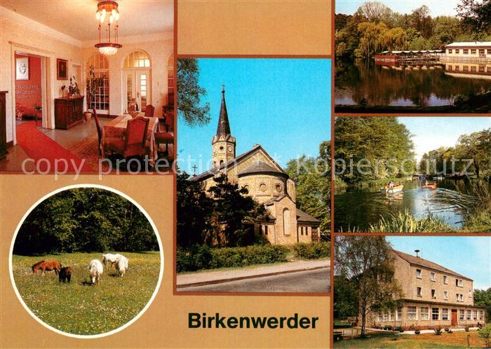 Birkenwerder Clara Zetkin Gedenkstaette Ponyzucht Kirche Gaststaette Boddensee B