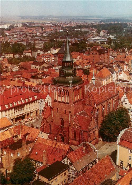 Guestrow Mecklenburg Vorpommern Stadt und Pfarrkirche St Marien