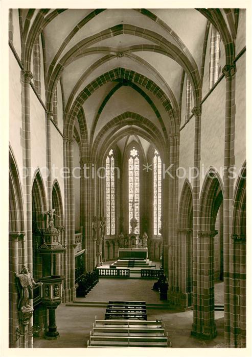 Wimpfen Mittelschiff und Chor