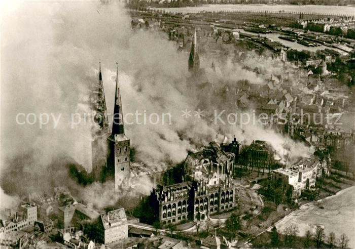 Luebeck Luftangriff 1942 Dom
