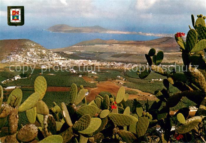 Las Palmas Gran Canaria Montana Cardones Meerblick